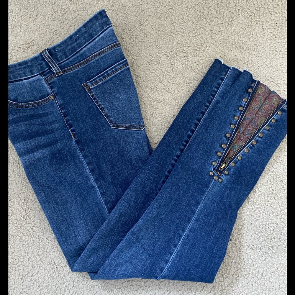 Liverpool cropped denim